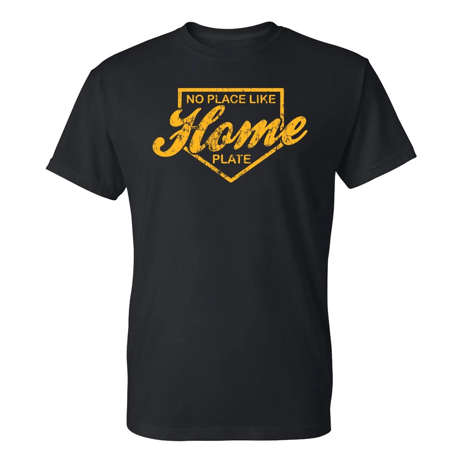No Place Like Home Plate T-Shirt - Pittsburgh Black S