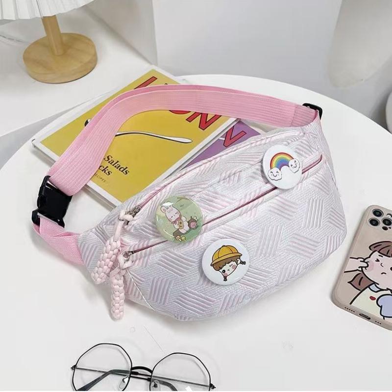 Leisure Fashionable Waist Bag Women Small Fresh Chest Bag Outdoor Sports Running Crossbody Bag Portable Travel Large Capacity Shoulder Bag Armpit Bag