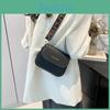 Chic Minimalist Small Square Bag Pu Leather Crossbody Shoulder Bag For Daily Use