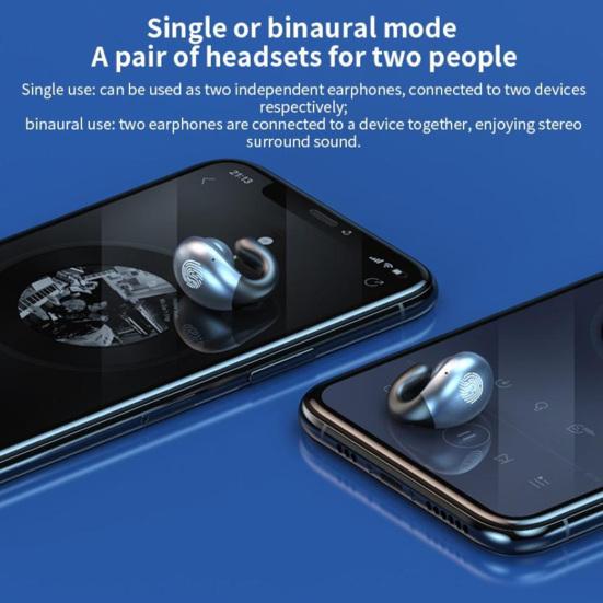 S19 Wireless Earbud Intelligent Noise Reduction HiFi CVC8.0 Bluetooth-compatible5.0 Not In-ear Mini Business