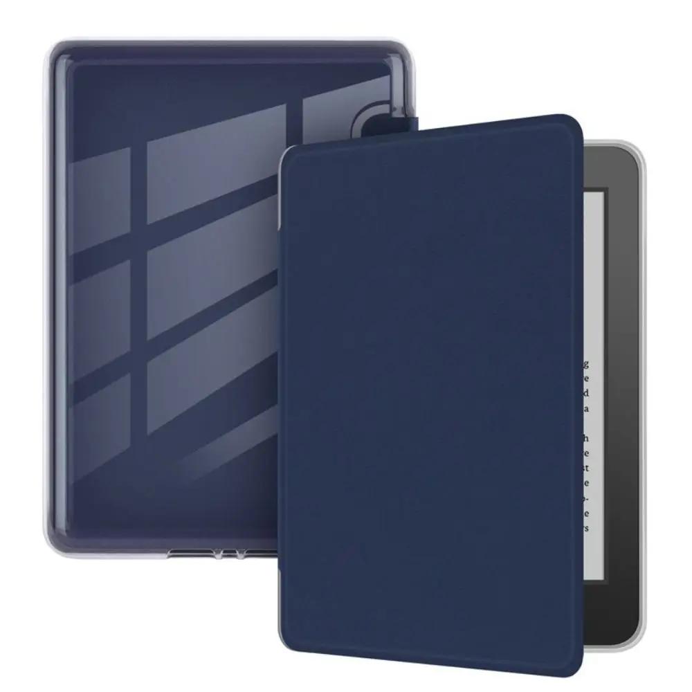 

10/11th Generation 6-6.8 inch e-Reader Case Auto Sleep/Wake M2L3EK C2V2L3 Folio Cover for Kindle Paperwhite 1/2/3/4/5 J9G29R 2019 10th темно-синього кольору