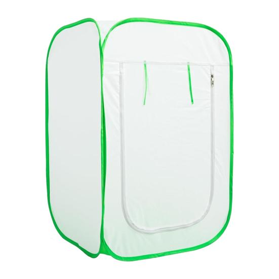 Pop-Up Plant Protection Cover Plants Freeze Protection Tent with Zipper Door Plant Protector Enclosure Frost Cover for Indoor Outdoor Plants Potted