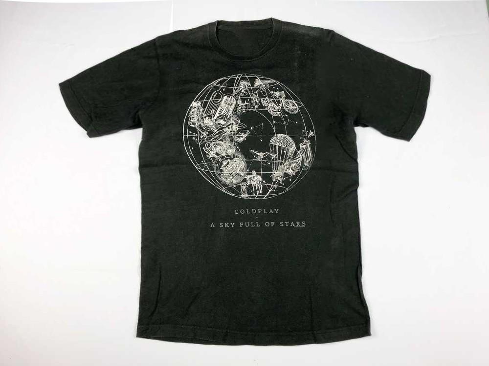 Rock COLDPLAY A SKY FULL OF STAR BAND Unisex Cotton T-Shirt All Size 20D1192 XXXXL