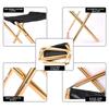 Outdoor Camping Stuhl Goldene Aluminium Legierung Klappstuhl Mit Tasche Hocker Sitz Angeln Camping