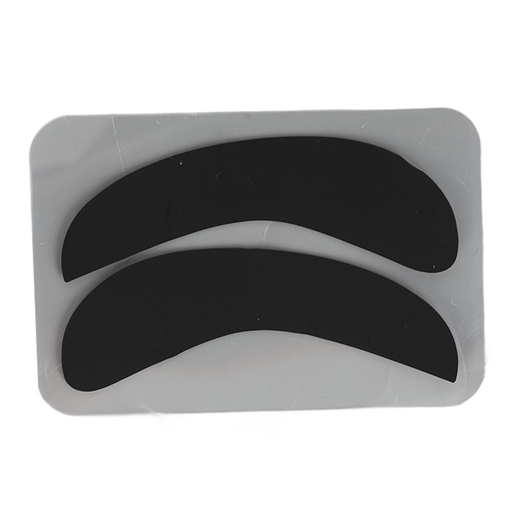 10 Pairs Eyelash Extension Under Eye Pads Half Moon Shaped Reusable Silicone Lash Grafting Eye Pads