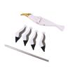 Seagull Windmill Garden Spinner, Outdoor Animal Whirligig Windmill Lawn Ornament Wind Mill for Outdoor Yard Garden Decorations