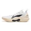Li Ning Yushuai Ultra Low Slip Resistant Abrasion Resistant Low Top Basketball Shoes Men's White Black ABAU033-3