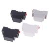 1 pièce Boîte de jonction PLC Rail DIN Boîtier électronique en plastique Boîtier de projet 4 couleurs 88X37X59 mm Montage sur rail 35 Boîtier d'instrument