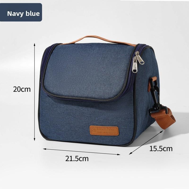 Insulated Lunch Bag With Thick Aluminum Foil For Longlasting Cold Food Storage For Office And Travel