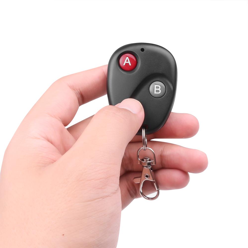 433 Mhz Universal Gate Remote Control Switch DC 12V 10A Relay Receiver Mini Module Remote Control for Gate Garage Door