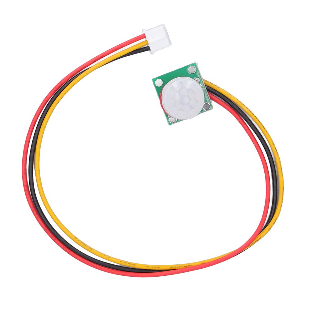 DC 3.3‑5V PIR IR Pyroelectric Sensor High Sensitivity Infrared Human Motion Detector Module with Cab