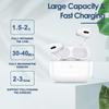 Kabelloses Ladecase mit Bluetooth-kompatiblem Kopplungs-Sync-Button Ersatz-Ladecase für AirPods Pro 2. & 1. Gen