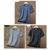 Jeanswest Men's Ice Silk Quick Dry Breathable Short Sleeve T-Shirt