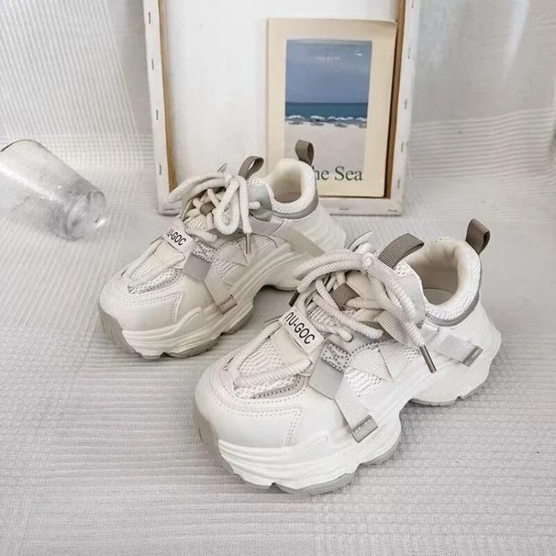 

Breathable High on Platform Women s Shoes Offers Fashion 2025 Original Vulcanized Shoe New Designer Luxury Ladies Footwear Sale 40