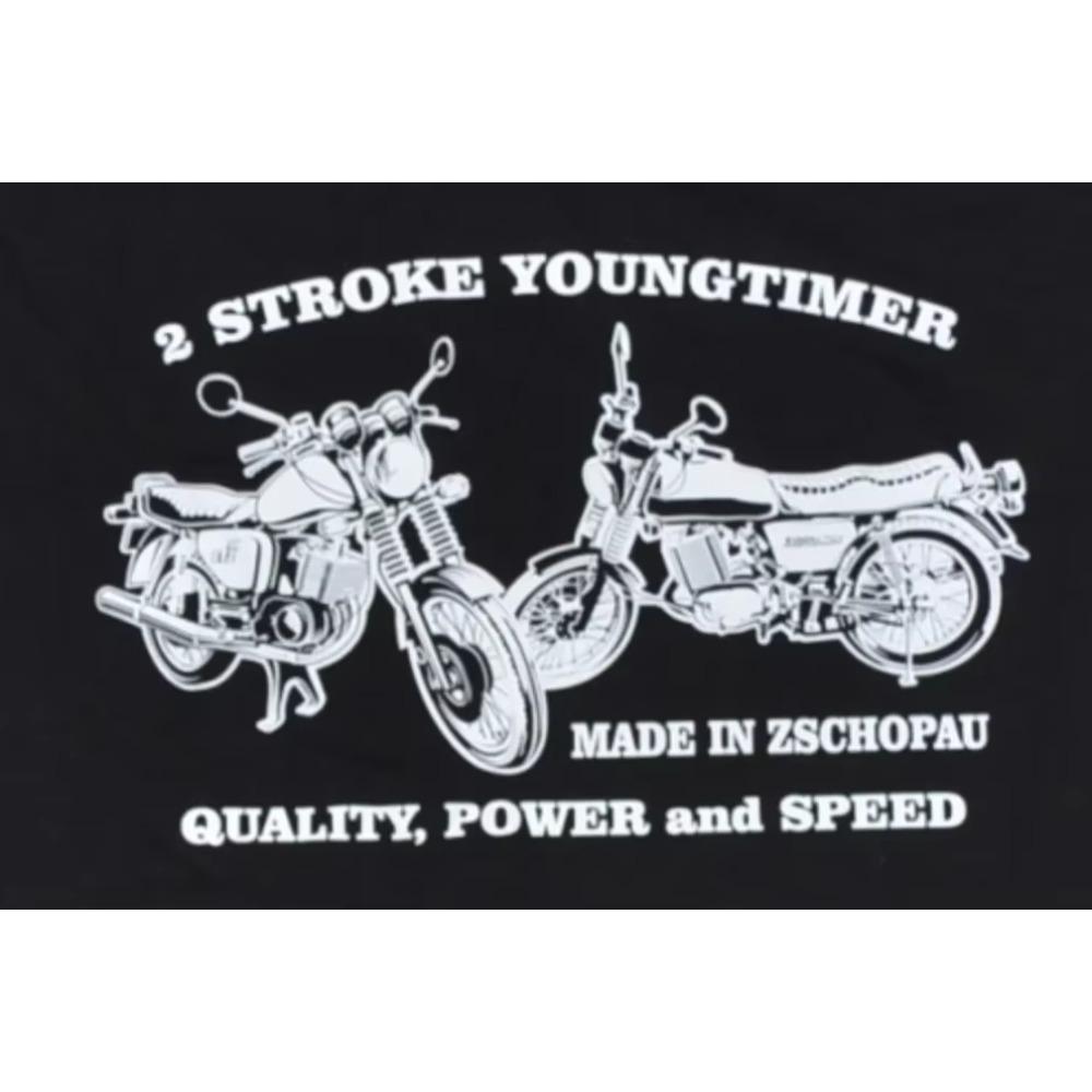 Quality Power and Speed. 2 Stroke Youngtimer Motorcycle T-Shirt. Premium Cotton Short Sleeve O-Neck Mens T Shirt New S-3XL