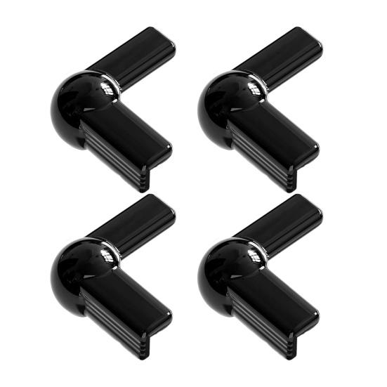 4Pcs Furniture Corner Protector Anti-collision Baby Proof Self-adhesive Table Desk Right Angle Sharp Edges Corner Guard Bumper Protective Cover