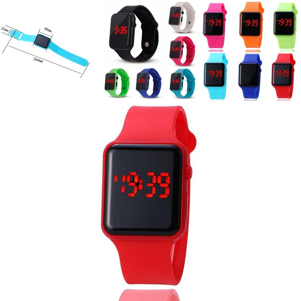 Stylish Electronic Digital Fashion Kids Waterproof Led Display Watch For All Ages