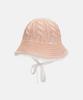 Hwaiteusaenjeu Floral Knit Lace Bonnet Hat Nubia (4 Colors)