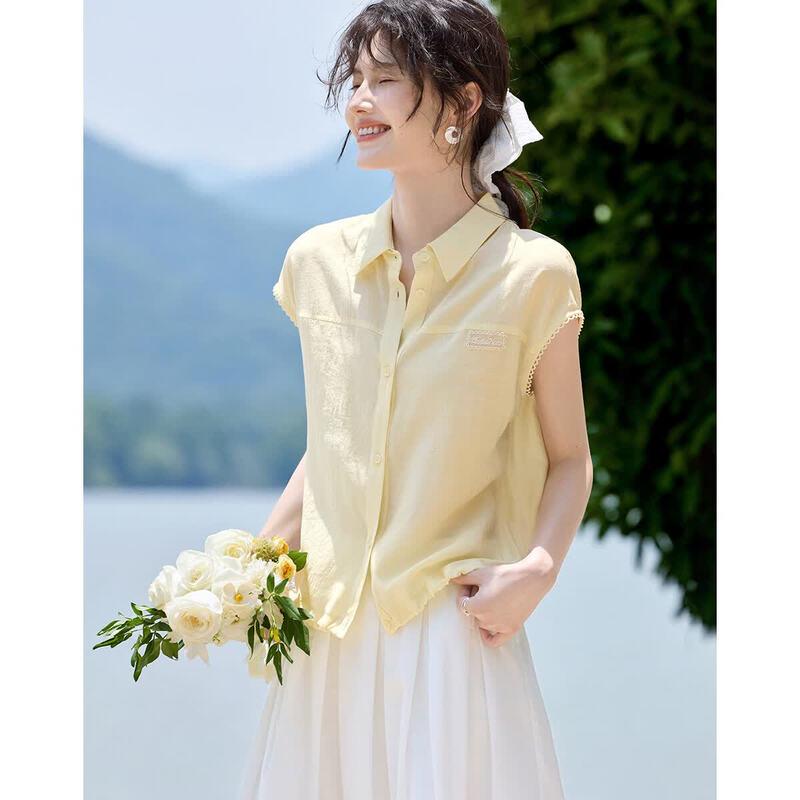 XWI Women s Lace Patchwork Sleeveless Shirt XL