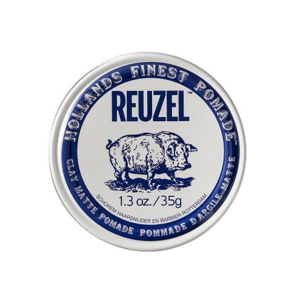 Reuzel Clay Matte Pomade 35g + Pomade Special Comb