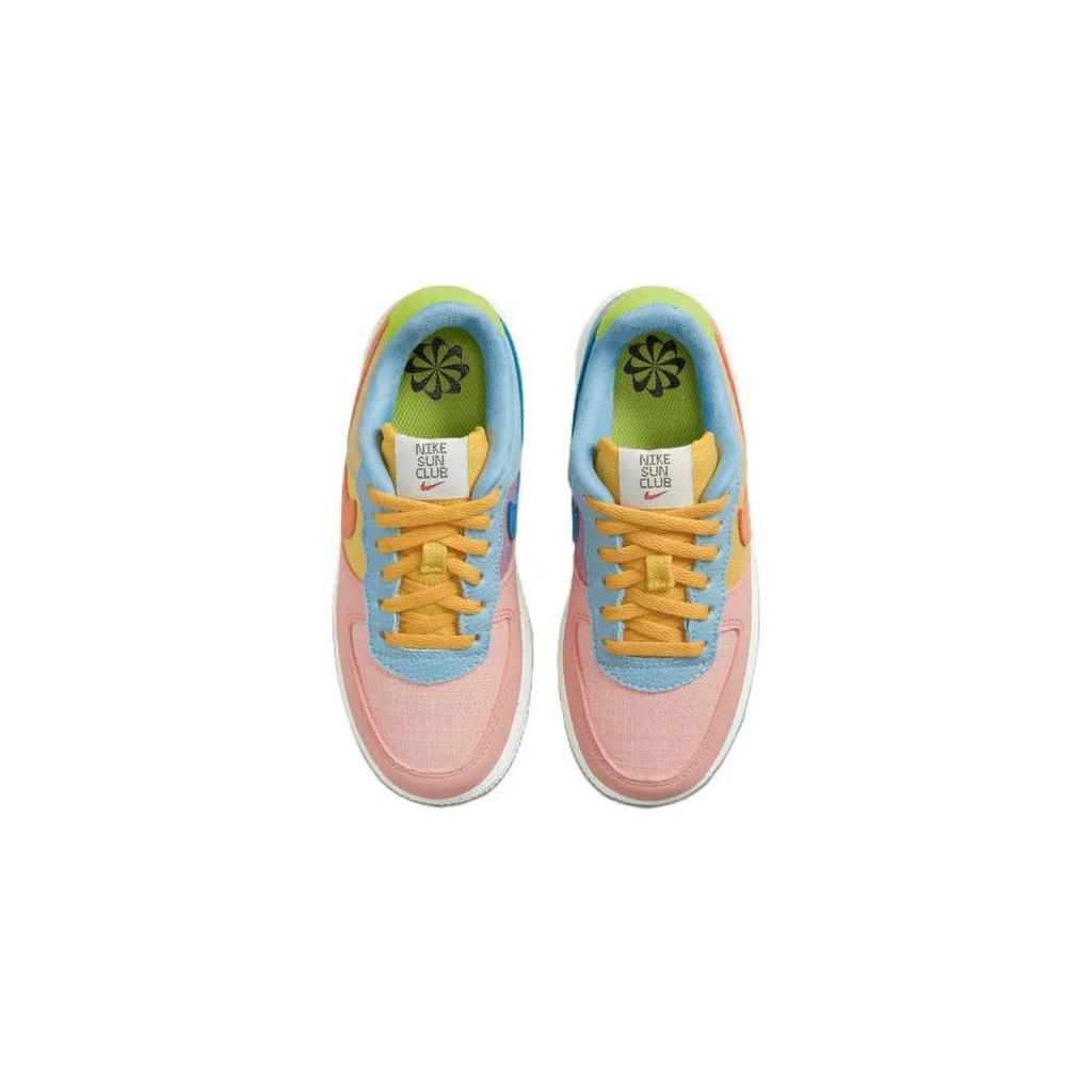 Nike Air Force 1 Low '07 LV8 Next Nature PreSchool 'Sun Club - Multi' (Unisex) Sanded Gold / Wheatgrass / Light Madder Root / Hot Curry