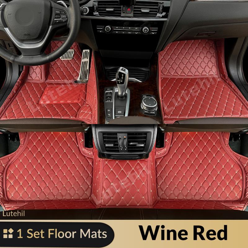 Lutehil Car floor mats for Lexus NX 200T NX300h 2015 2016 2017 2018    Car Trunk Mat foot Pads interior accessories