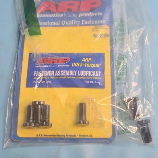 ARP 200-2807 SB Chevy Flywheel Bolt Kit Ultra Torque Fastener Assembly Lubricant
