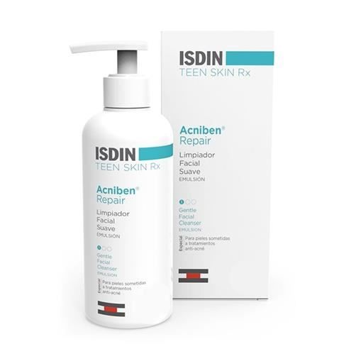 Emulsione Detergeante - Isdin - Acniben Rx - 180 Ml - Peaux Grasses - Usage Quotidien