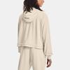 Under Armour Project Rock Terry Hoodie Women Hoodie Beige 1361059-110