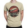 Vintage Graphic 100 Cotton Tshirt Led Band Zzeppelins Tees Tops For Unisex