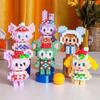 Compatible LEGO Violent Bear Educational Building Blocks - Children's Micro-Particle Assembling Toy Gift