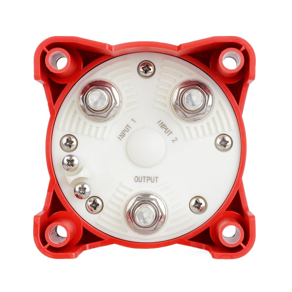 4 Position Isolator Disconnect Rotary Switch Luminous 32V 350A 2 Battery Disconnect Switches AFD for Marine Boat Truck RV