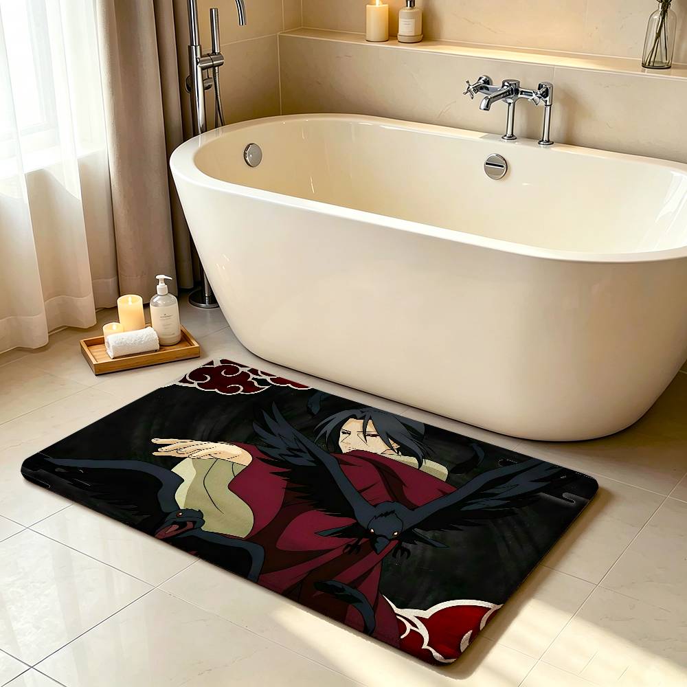Cool-naruto-S Classic Carpet Bathroom Anti-slip Mat Door Mat Home Decoration Mat Entrance Door Mat Scratch-resistant Door Mat