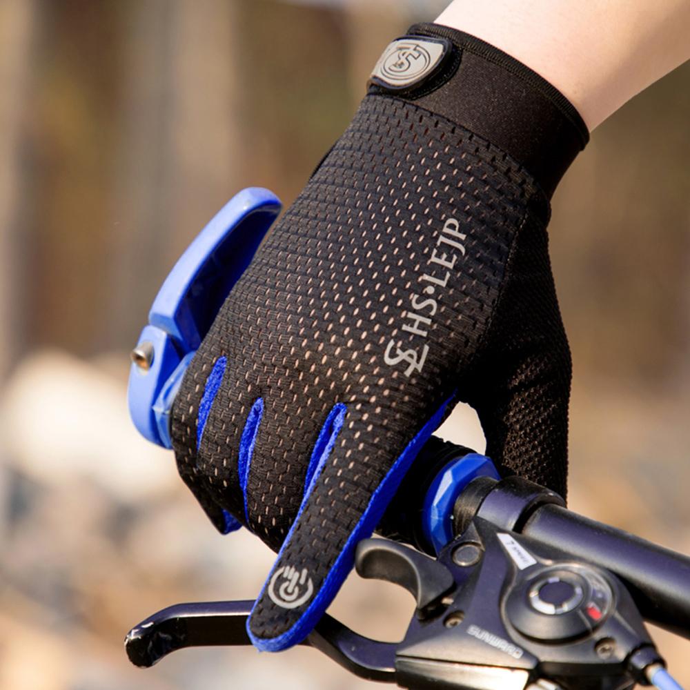 Bike Cycling Mitten Riding Tribe Touch Screen Gloves Breathable Motorcycle Gloves Full Finger Protective Gear for Outdoor Sports