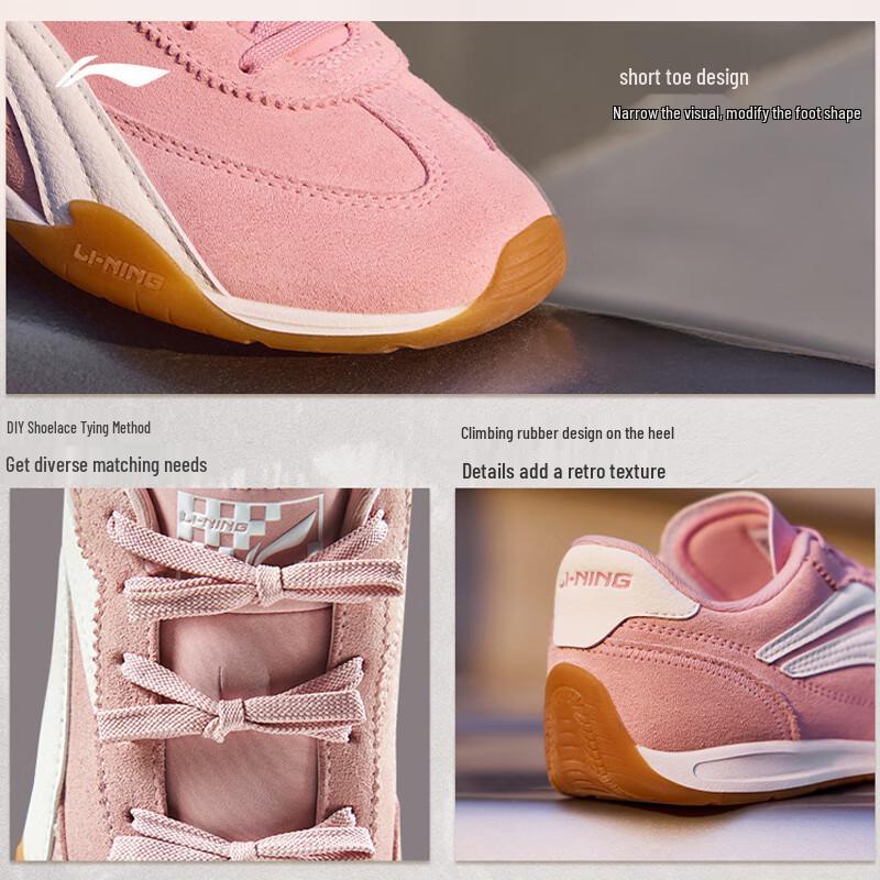 Li-Ning Feilin TURBO Women's 2025 T-Toe Casual Shoes AGLV236