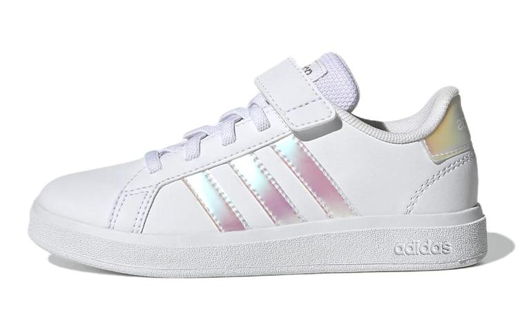 Adidas Grand Court 2.0 Cloud White Iridescent GS GY2327 29