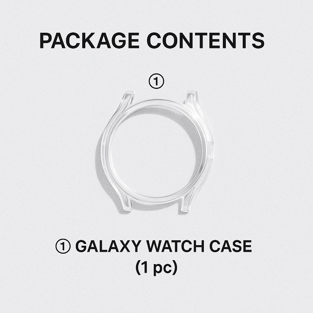La Protection Ultime: Coque TPU Transparente pour Galaxy Watch 45mm