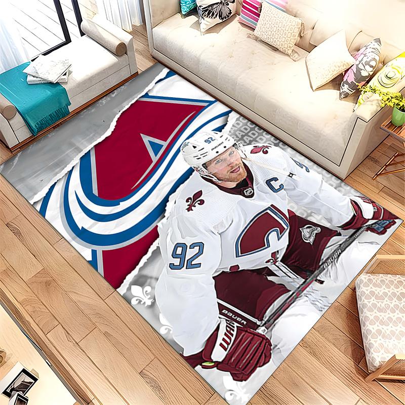 Colorado Avalanche (1) Koberec Vhodný Do Obývacích Pokojů Ložnic Počítačových Místností Jídelních Koutů A K Umístění Pod Stoly A Židle Také Ideální Volba F