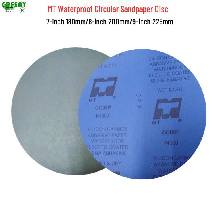 MT 4000 Grit 200mm Round Wet/Dry Metallographic Sandpaper – High Precision Grinding & Polishing