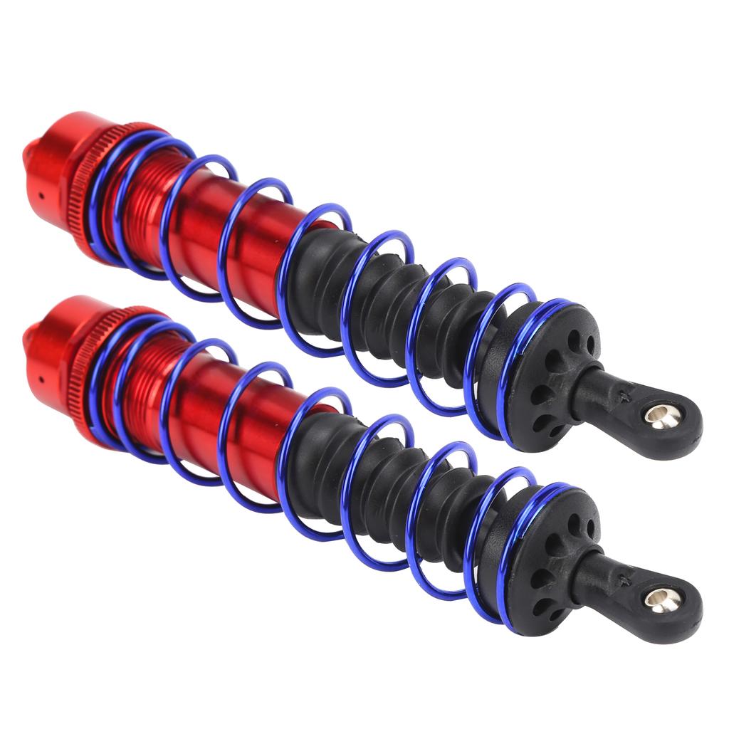 Aluminium Alloy Metal Rear Shock Absorbers for 1/8 Scale RC Car Truck Universal RC PartsRed
