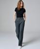 MALOUPE 2115 Stretch Semi-Wide Pants (Dark Gray)