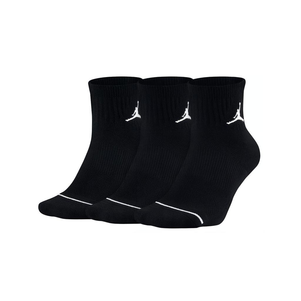 Jordan Basketball Socks Unisex Combo Set Black SX5544-010