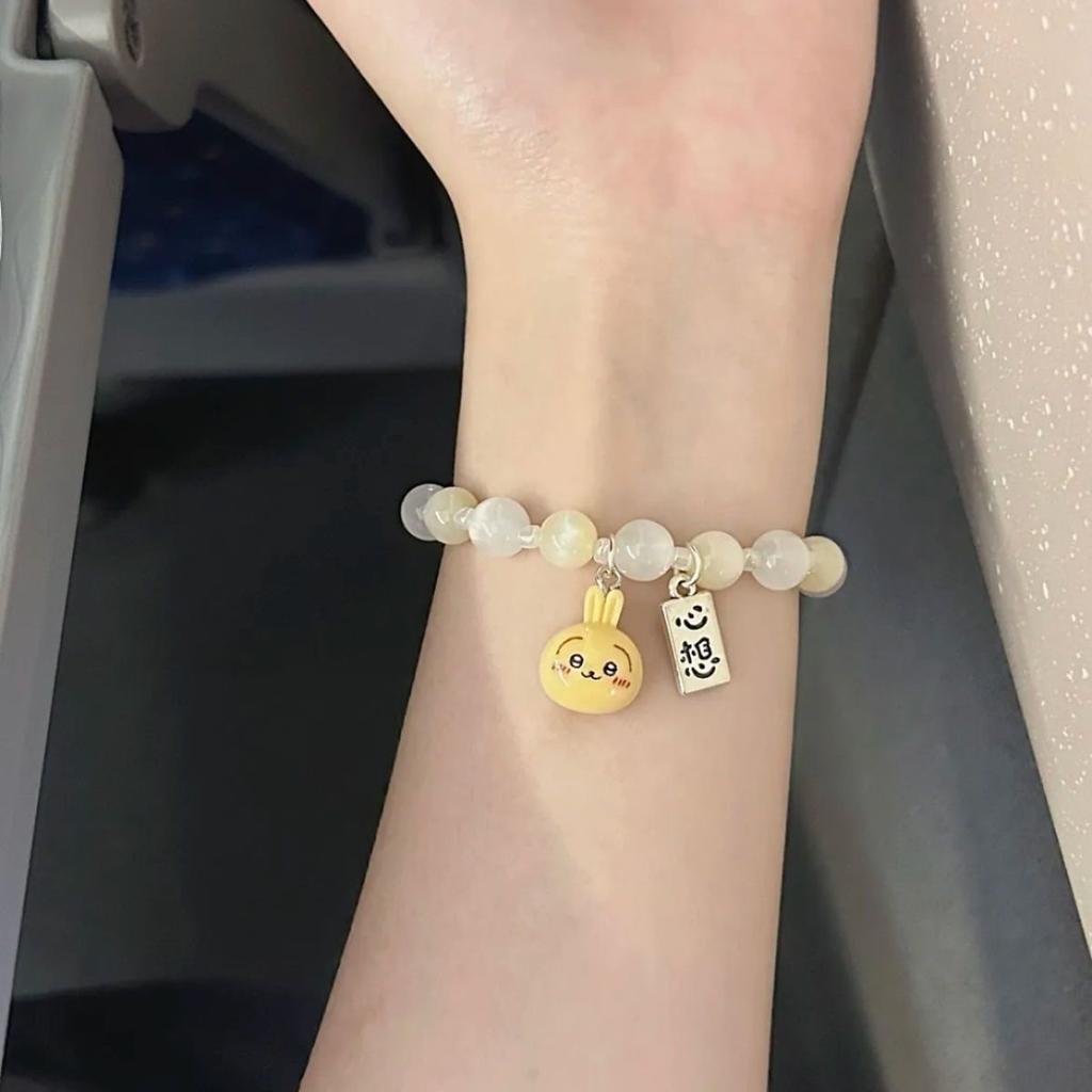Chiikawa náramek Jiyi Xiaohachi kreslený roztomilý dámský pár student narozeninový dárek