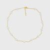 Jean Paul Clarisse Chain Pearl Small Necklace BLSN011