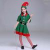 Hat Green Elf Costume Socks Christmas Party Accessories Christmas Cosplay Costume  Kids and Adults