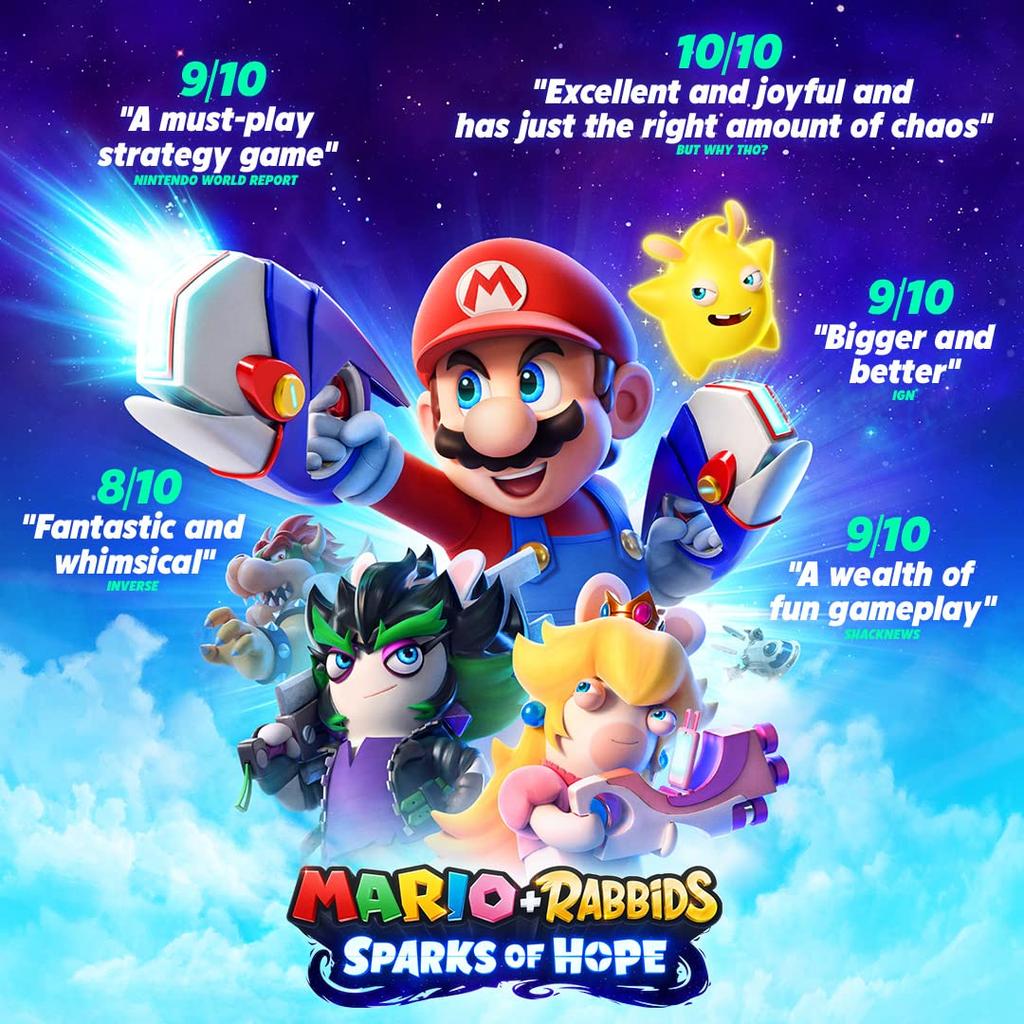 Mario Rabbids Sparks of Hope North Switch + (Importní verze Amerika) -