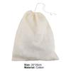 3Pcs/Set Mesh Pouch Drawstring Design Easy to Dry Lightweight High Quality Natural Large Milk Tea Filter Bag for Restaurant