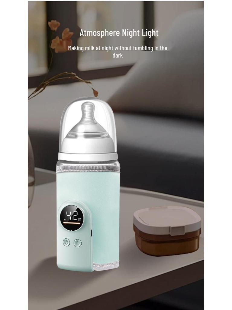 USB Rechargeable Smart Baby Bottle Warmer with Constant Temperature