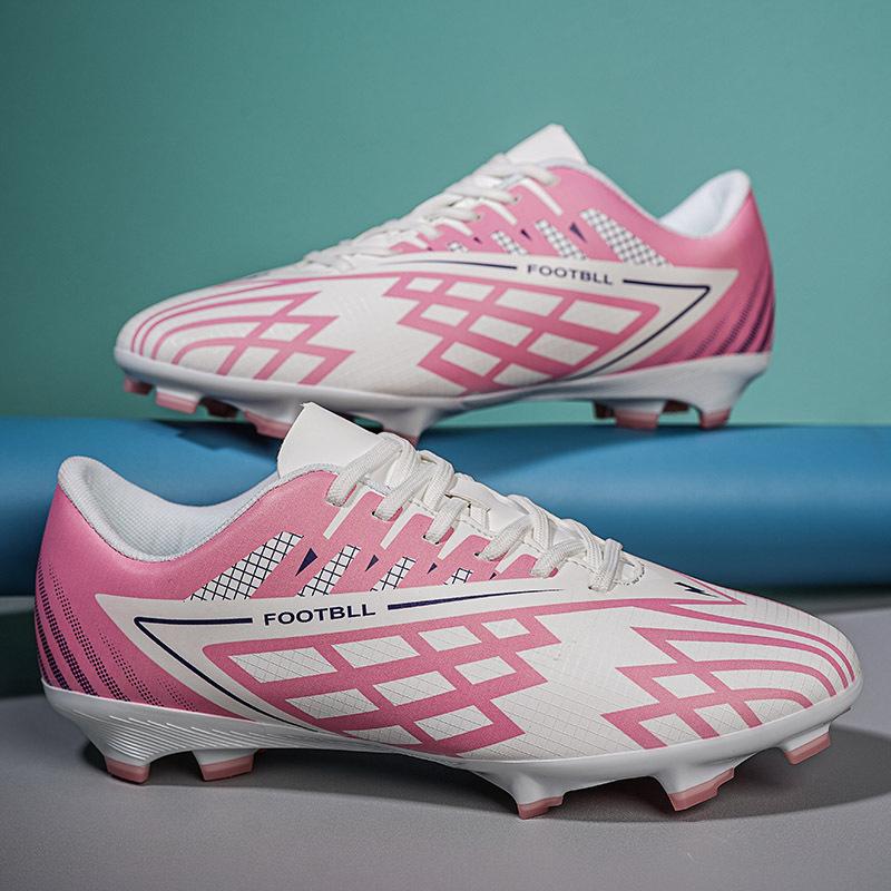 New Children's Low-top Football Shoes Broken Nails International Size Breathable and Non-slip Training Competition Universal