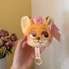 Zootopia Car Seatbelt Shoulder Pads Judy Nick Plush Coin Purse Cute Doll Couple Set